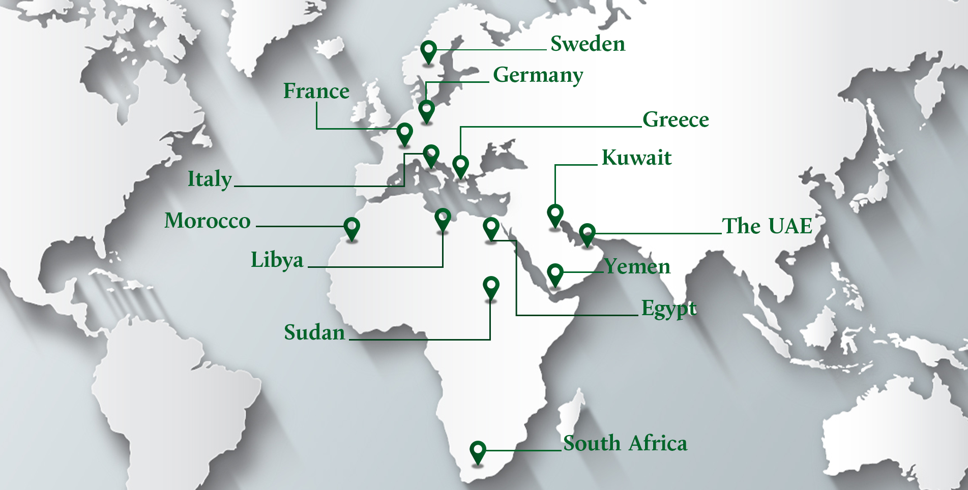 Map of Western Union Locations